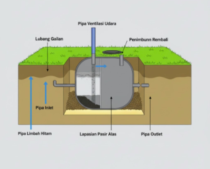septic tank biofil