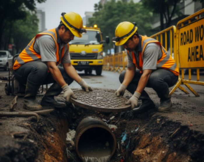 mengatasi saluran mampet
